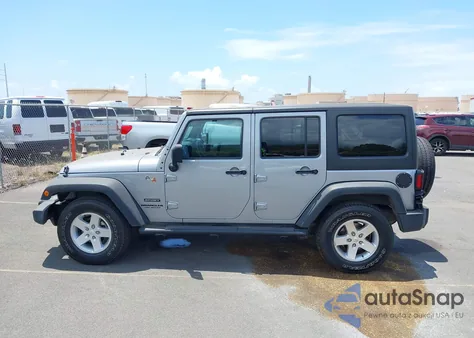 2016 Jeep Wrangler Unlimited Sport z USA, uszkodzony, nr VIN 1C4BJWDG7GL109953